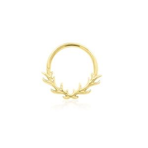 Junipurr Jewelry Raven Seam Ring 14K Solid Gold